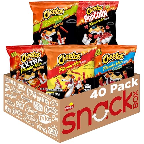 Cheetos Flamin' Hot Mix Variety Pack, 40 Pack