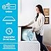 Linenspa 4 Inch Gel Swirl Memory Foam Mattress Topper – Cooling Gel Infused – Pressure Relieving Bed Topper - Mattress Pad – CertiPUR Certified - Full Size