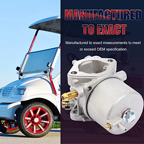 Qazaky Fe290 Carburetor + Fuel Pump Compatible With Golf Cart Club Car Ds Precedent Turf Carryall Kawasaki Fe290 Engine 1016478 1018056-01 1019056-01 17561 1016438 1016439 1016440 1016441 Carb 1998-Up #TOP7