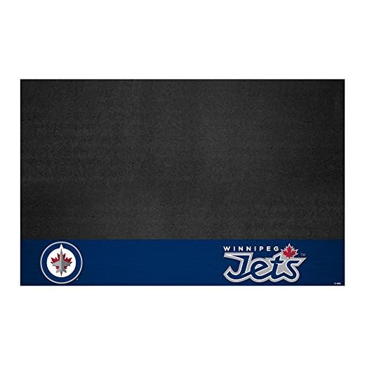 FANMATS 14254 NHL Winnipeg Jets Grill Mat