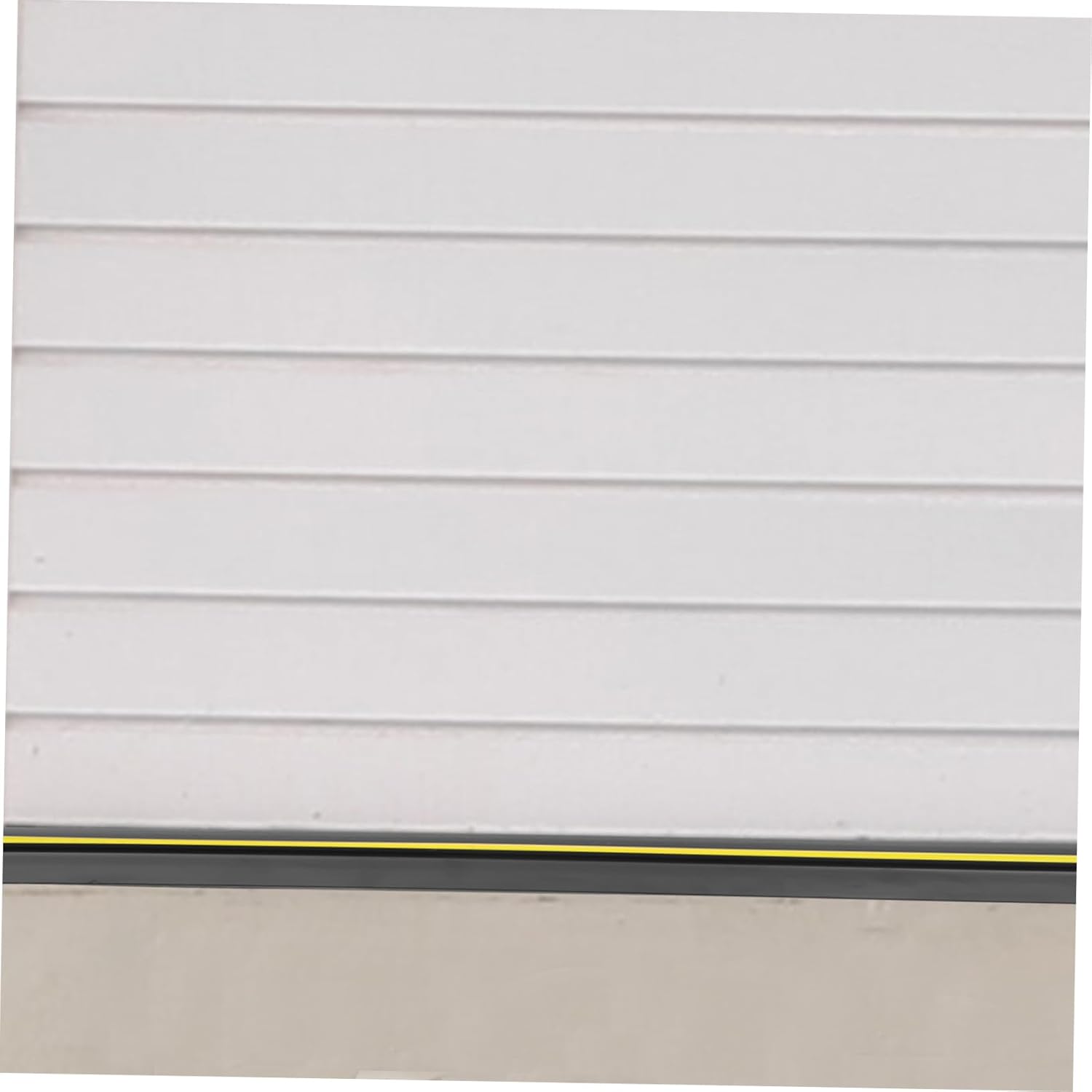 Lurrose Garage Door Seal Bottom Heavy-Duty Rubber Weatherproofing Strip for Sealing Versatile for Insulating Garage Doors and Preventing Debris