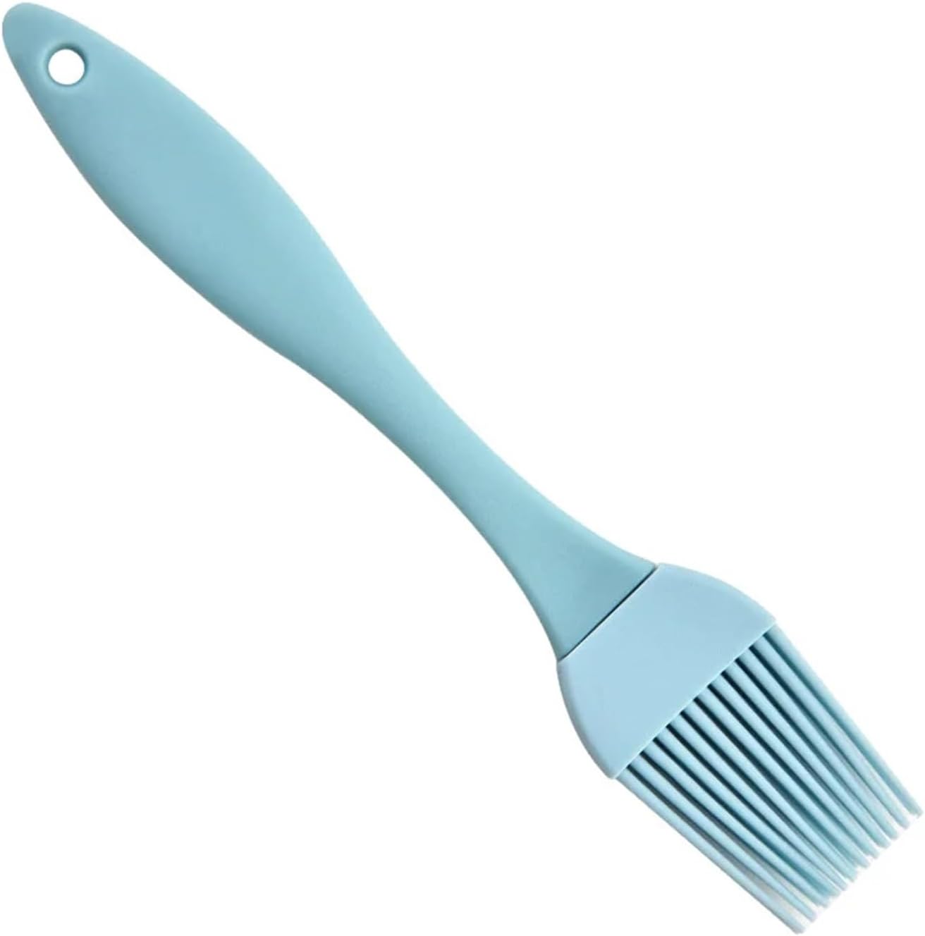 Silicone Oil Brush Barbecue Basting Seasoning Sauce Cake Bread Butter Egg Heat Resistant Home Kitchen Baking Cooking Tools(Blue)