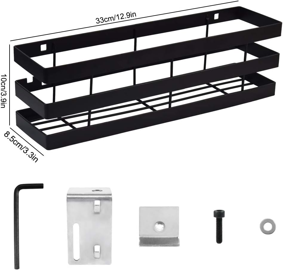 ANNVCHI BBQ Griddle Accessories Storage Rack for Blackstone Griddle, Grill Utensil Holder - Blackstone Griddle Accessories with17/28/36in, Used to Store Seasonings
