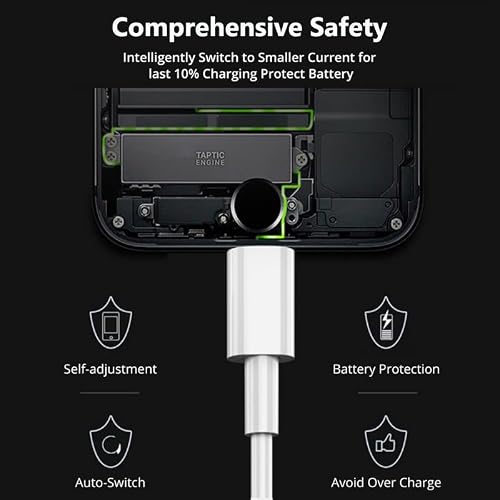 Iphone 14 Charger,Fast Charger Iphone [Apple Mfi Certified]Type C Charger Usb C To Lightning Cable 20W Fast Charging Adapter Block For Iphone 14/13 Pro Max/Iphone 12 Mini/12 Pro Max/11/Xs/Xr/X/Se/Ipad #TOP2