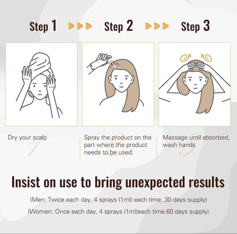 5% Biotin Serum - Enriched For Men & Women. Promotes Hair Growth & Thickness. Ideal Scalp Care For Healthier Hair - Biotin Hair Regrowth Serum - 60ml - Image 6