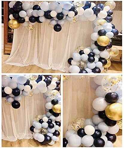 White Fabric Backdrop 10x10ft(3m) Party Backdrop Curtain White Wedding Background Cloth for Decoration Indoor and Outdoor,Background Cloth for Photography Stage Backdrop Curtains