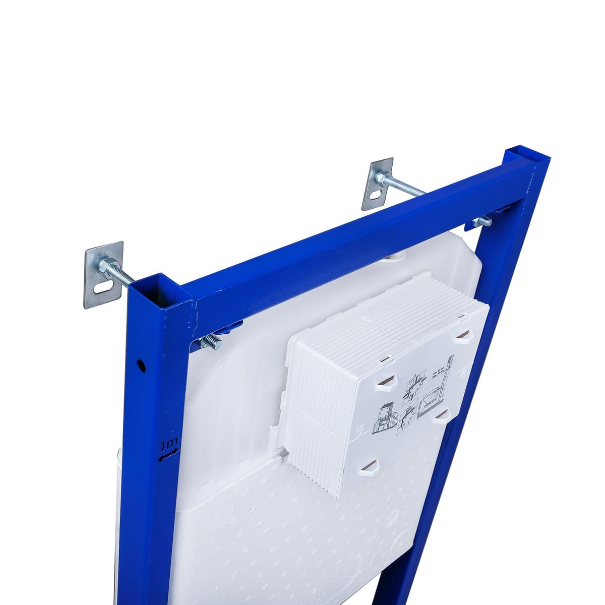 Belvit Elemento de montaje para pared con placa de accionamiento