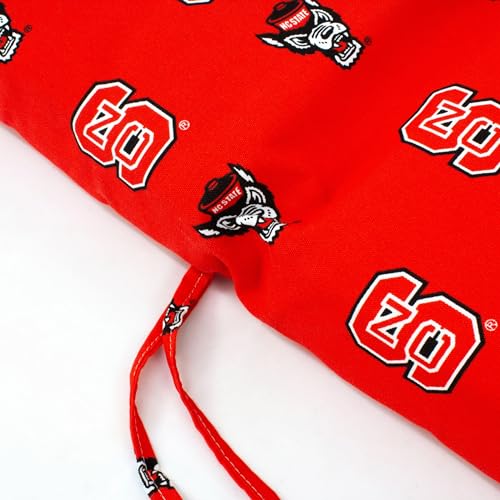 Image of College Covers Everything Comfy North Carolina State Wolfpack 2 Piece Chair Cushion