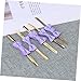 Didiseaon 100PCS Bow Tie Ribbon for Baking Purple Packing Ties for Candy Bags Sealing for Treat Bags for Party and Wedding Decorations