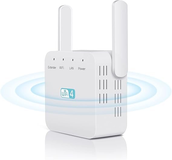 WLAN Verstärker WLAN Repeater 2.4GHz 300 Mbit/s WiFi Repeater WiFi Verstärker mit Port
