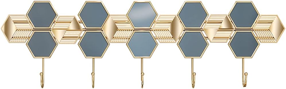 Nordic Key Seamless Hook Living Room Iron Art Entrance Metal Perforated Wall Decoration Coat Hook