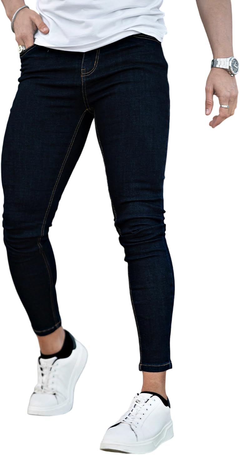 GINGTTO Mens Skinny Jeans Stretch Denim Jeans for Men - Image 2