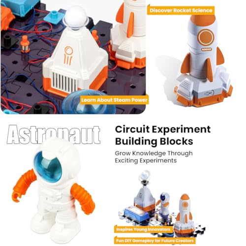 Image of STEM Education kit for Kids Experiment Educational Toy for 8+ Years, Boy & Girls Planetarium Projector Kits (Space Building Set)