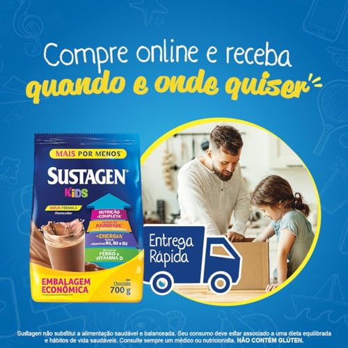 SUSTAGEN KIDS CHOC 700G(12BAG)