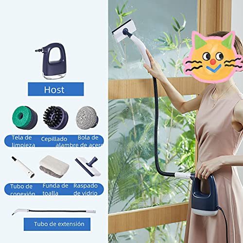 Genérico Limpiar con Vaporeta De Mano Limpiador Multiusos Hogar Cabeza De Cepillo Múltiple Y Mano Multifuncional para La Limpieza del Hogar - imagen 7