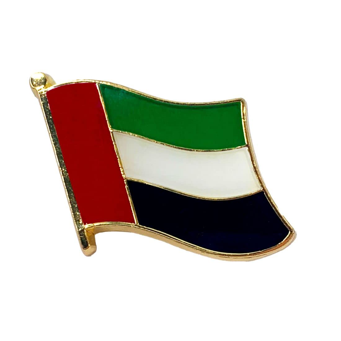 Party Magic UAE Flag Pins 4Pcs/Pk 2C3Cm