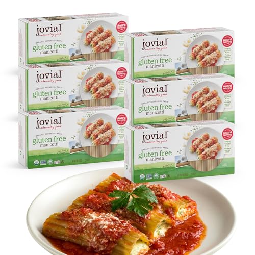 Jovial Whole Grain Brown Rice Manicotti Pasta - Pasta Manico