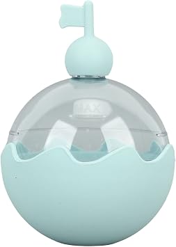 Ice Ball Maker | Food Grade Silicone with Top Fill Port & Transparent Lid | Reusable Ice Ball Form for Whisky/Cocktail/Bourbon | Easy Release, No Stick, Slow Melt Blue
