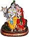 Beautiful Divine Couple Radha Krishna Statue 6.5" Figurine Hindu God