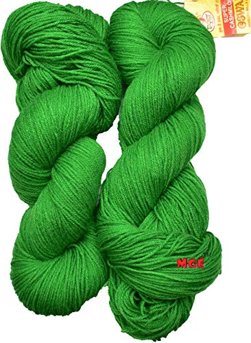 Image of M.G ENTERPRISE Os wal Knitting Yarn 3 ply Wool, Parrot 200 GMS Best Used with Knitting Needles, Crochet Needles Wool Yarn for Knitting.-O Art-G