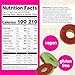 Snak Club Tajin Watermelon Rings, Chili & Lime Gummy Snacks, Mild in Heat Bold in Flavor, Gluten-Free Snack, 2.25oz,(Pack of 12)