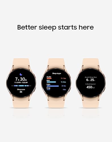 Miniatura 3 de SAMSUNG Galaxy Watch 4 1.58pulgadas (40 mm) Smartwatch con monitor ECG para salud acondicionamiento físico correr ciclos de sueño GPS detección de