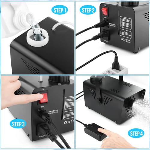 800w fake snow maker machine artificial snow machine by wireless remote control portable making fake snow for outdoors indoor stage outside backyard wedding christmas decoration