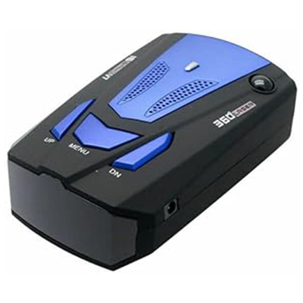 Baceyong rilevatore radar, auto 16 banda V7 360 gradi GPS velocità sicura anti-radar rilevatore laser allarme vocale