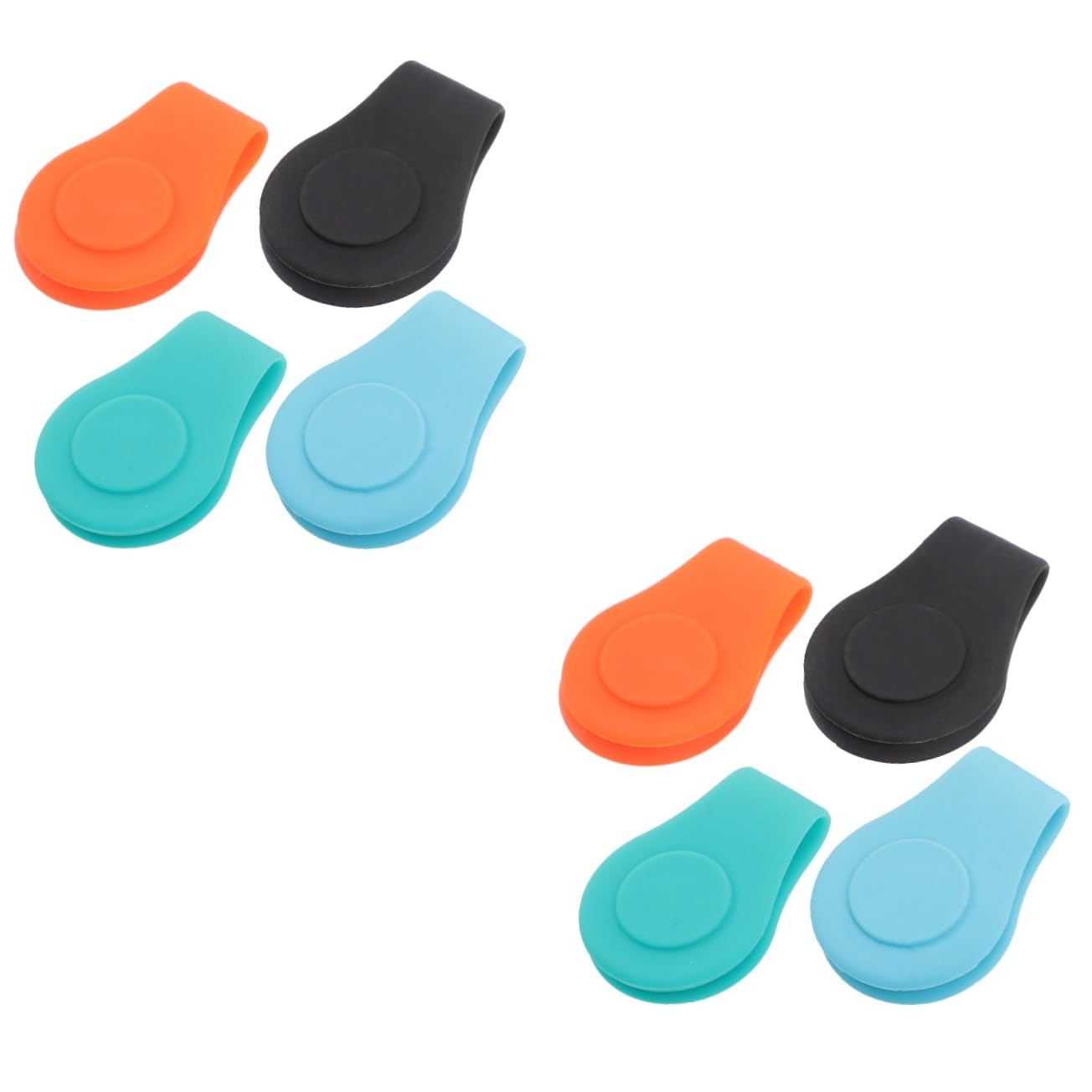 Toddmomy Golfhut Clips Marker Magnetclips Golfzubehör Praktischer Golfmarker Magnetischer Hutclip Für Unterwegs Mini Golfhut Clip Marker Golfmarker Hutclip Kieselgel