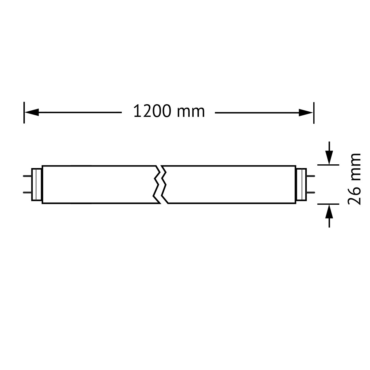 Osram Tubo Fluorescente LUMILUX T8 regulable G13/36 W, neón (120 cm de longitud, luz fría - 4000 K, 10 unidades)