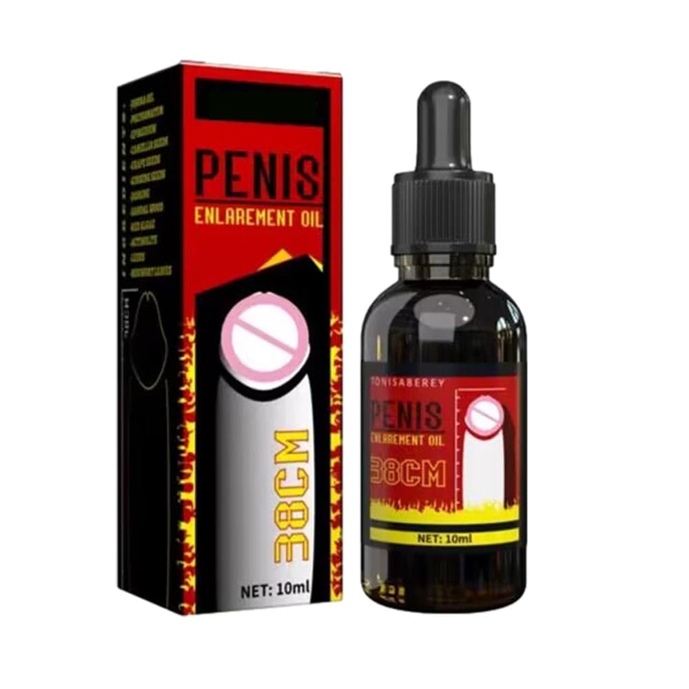 Penis Enlargement Oil,Improved Erection Delay Ejaculation Big Cock Oil,Plus Size Pe-NIS Faster Enlargement for Man Potency Growth Oil 10ML (1PC,10ML)