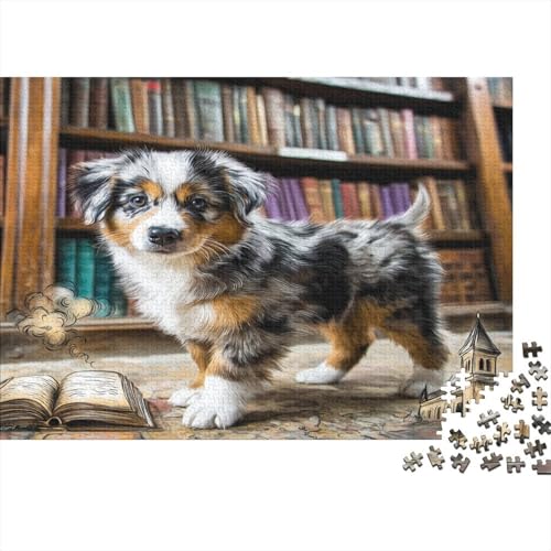 Puzzles de perros interactivos: juego educativo de 1000 piezas para tardes familiares en casa
