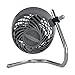 Vornado Pivot Personal Air Circulator Fan, 6-inch, Quiet Portable Travel Fan, 3 Speeds, Storm Gray