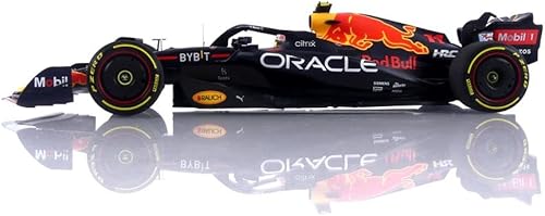 Miniatura 2 de Minichamps Coche Grand Prix modelo fundido a presión a escala 118 compatible con Red Bull Racing Oracle RB18 Sergio Pérez (No.11 Miami GP 2022) en