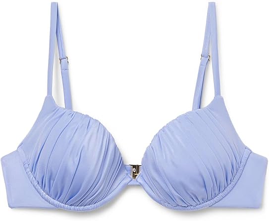 CALZEDONIA Womans Push Up Swimsuit Shiny Satin