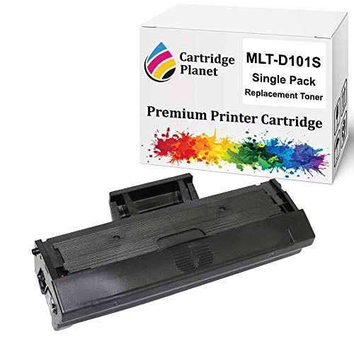 Cartridge Planet Compatible Toner Cartridge for Samsung MLT-D101S MLTD101S SU698A (1,500 Pages) for Samsung ML2160 ML2164 ML2165 ML2165W SCX3400 SCX3405F SCX3405FW SF760P