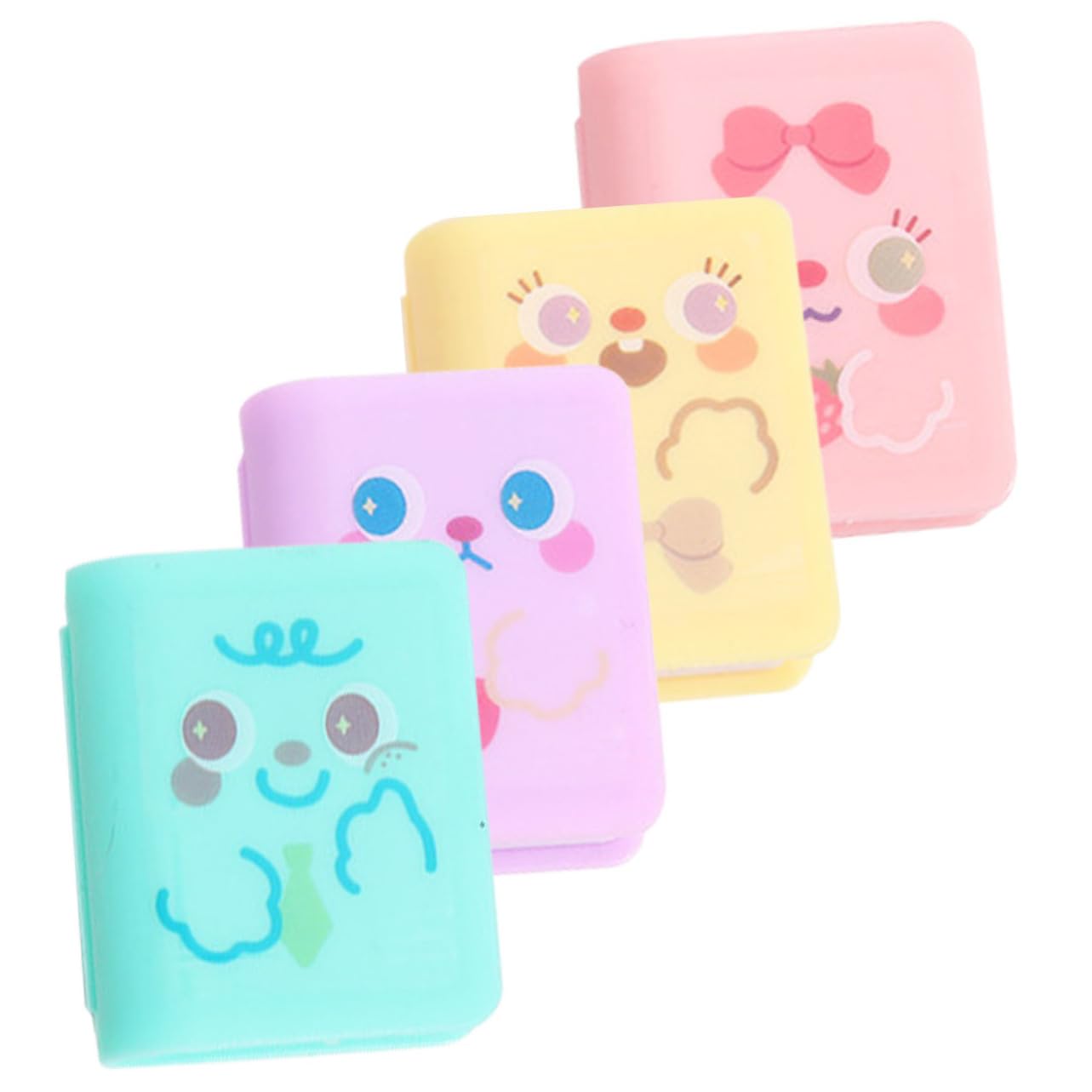 5 Set Temperamatite Manualper Design Carino Per Scuola E Ufficio Facile Usare E Resistente Necessario Per Materiale Scolastico 4 Pezzi*5