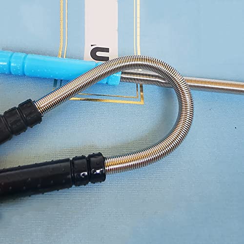 2 Pcs Facial Hair Remover Spring For Women. Remove Unwanted Hair On Upper Lip, Chin, Face, Or Neck | The Original Hair Remover Spring For Unsightly Hair (Pink + Blue) Stainless Steel #TOP1