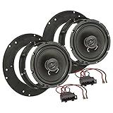 Technische Daten: 2-Wege Koaxial-System mit 165mm DIN Standardkorb. 6,5