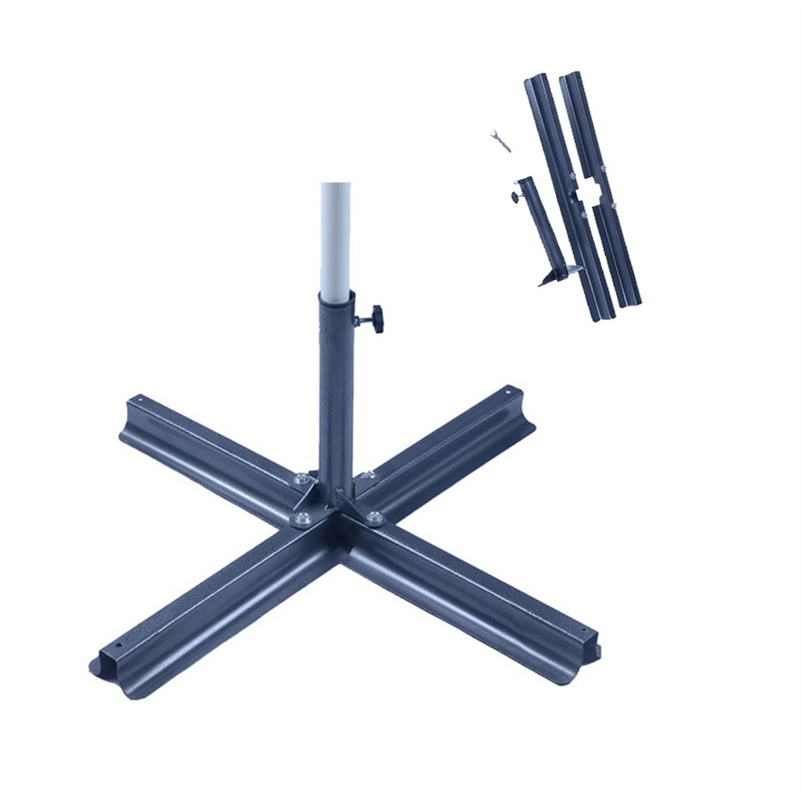 Buy Parasol Base Heavy Duty Patio Umbrella Base Cross Brace Stand Cross