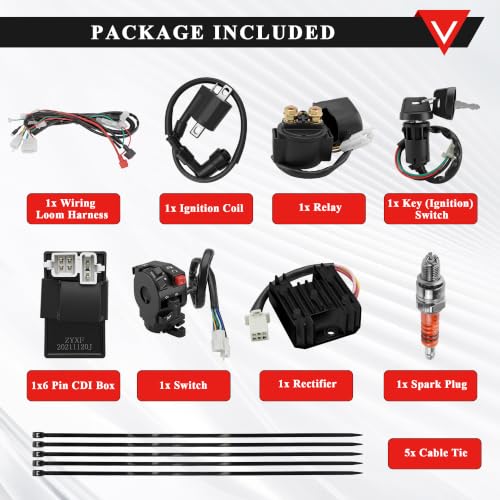 Image of PRO BAT ATV Electric AC Wiring Harness Kit with Full Copper Wire