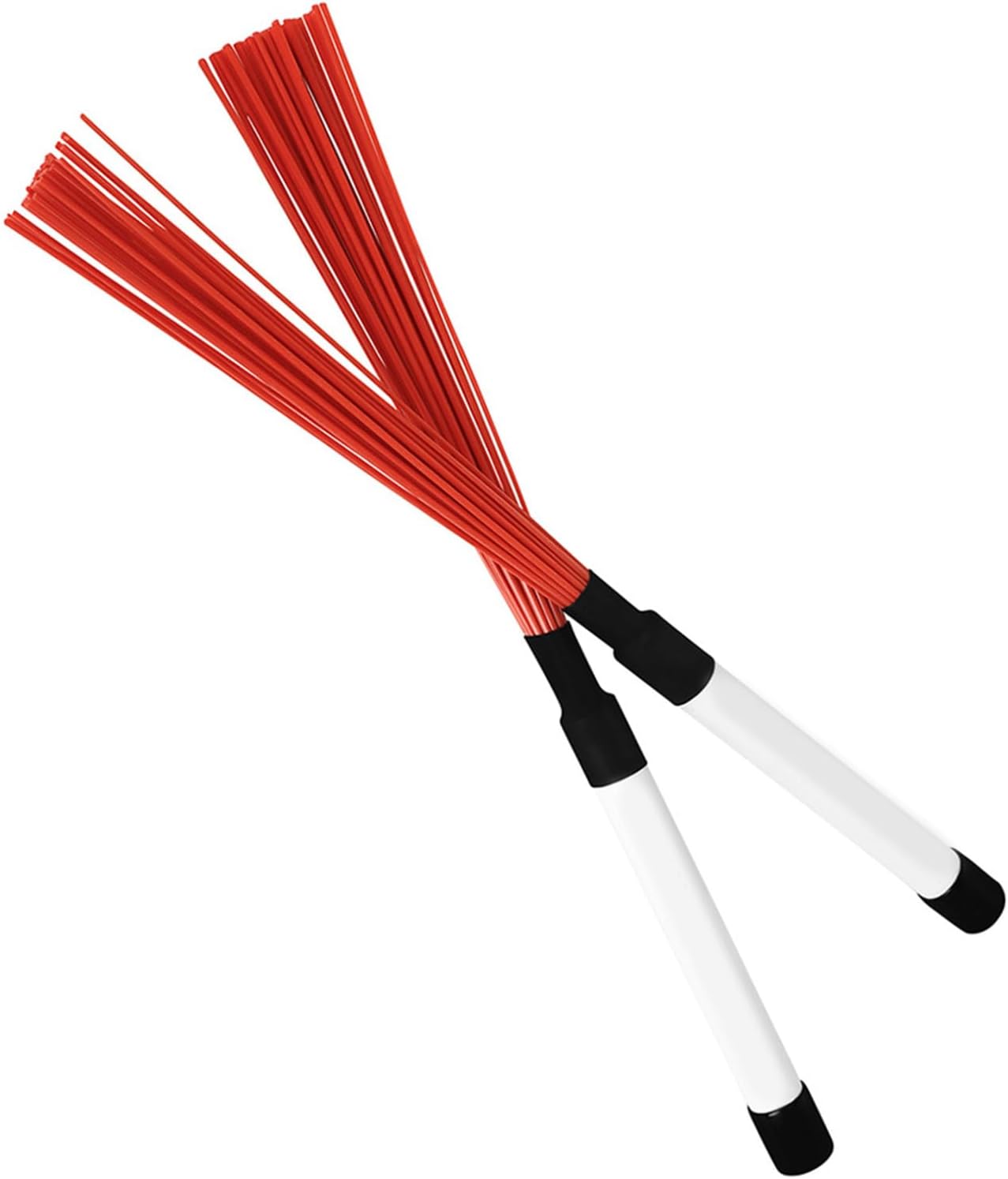 1Pair Handle Drum Brush for Percussion Instruments Compact Portable Musical Accessory for Drummers and Musicians Suitable for Various Drum and Styles
