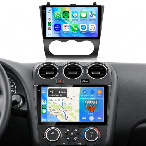 4G+64G Android 15 Car Radio Stereo for Nissan Altima 2008-2012 (Manual A/C)