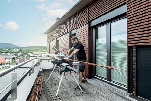 Scie à onglets sans fil KGS 18 LTX BL 216 + 1 Batterie 4 Ah METABO 614216920 - vue 8