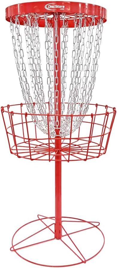 Disc Store Grow The Sport Elite Disc Golf Basket - PDGA Championship Level Approved - Portable Disc Golf Target for Professional Competition and Practice - 27 Heavy Duty Chains