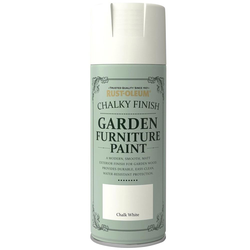400ml Garden Furniture Spray Paint - Chalk White