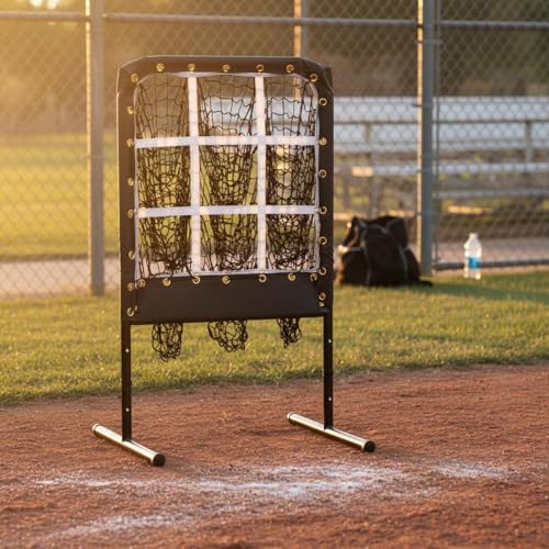 Filet baseball à 9 cases portable et résistant pour perfectionner votre précision - 6