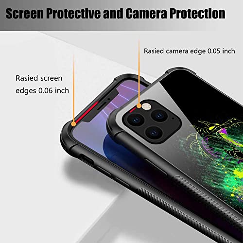 Djsok Iphone 13 Pro Max Case,Dark Evil Art Iphone 13 Pro Max Cases For Men Boy Girl Women,Pattern Design Shockproof Non-Slip Cases For Apple Iphone 13 Mini Pro Max 6.7-Inch #TOP2