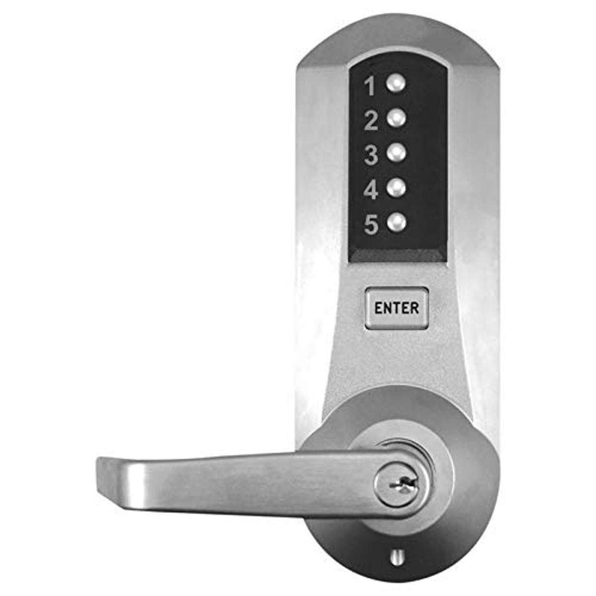 Flash Deals - 60% OFF Kaba 5021XKWL-26D-41 Cylindrical Push Button Lock with Lever Xk Ko Us26D, Satin Chrome Black Friday - 80% OFF Kaba 5021XKWL-26D-41 Cylindrical Push Button Lock with Lever Xk Ko Us26D, Satin Chrome