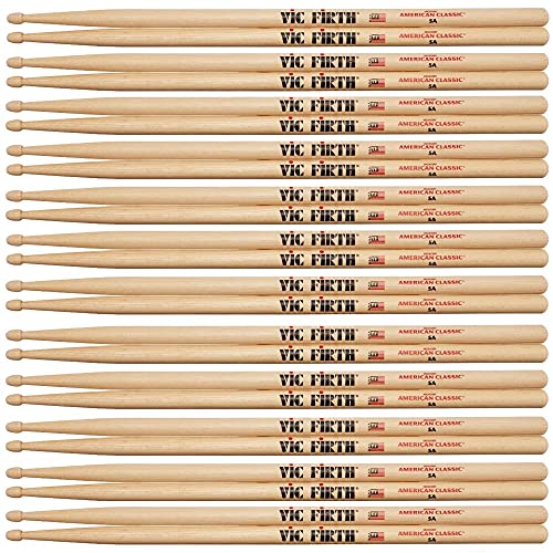 (12�y�A) 5A �h�����X�e�B�b�N - �A�����J���N���V�b�N VIC FIRTH